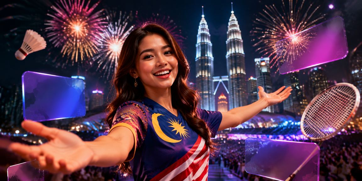 A Malaysian-style casino entertainment atmosphere in Kuala Lumpur, representing speed2u's vibrant platform