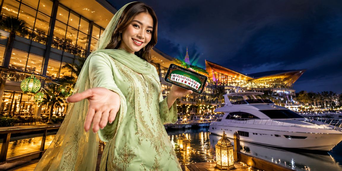 Permainan rummy sempena Hari Raya di Terengganu dengan suasana meriah
